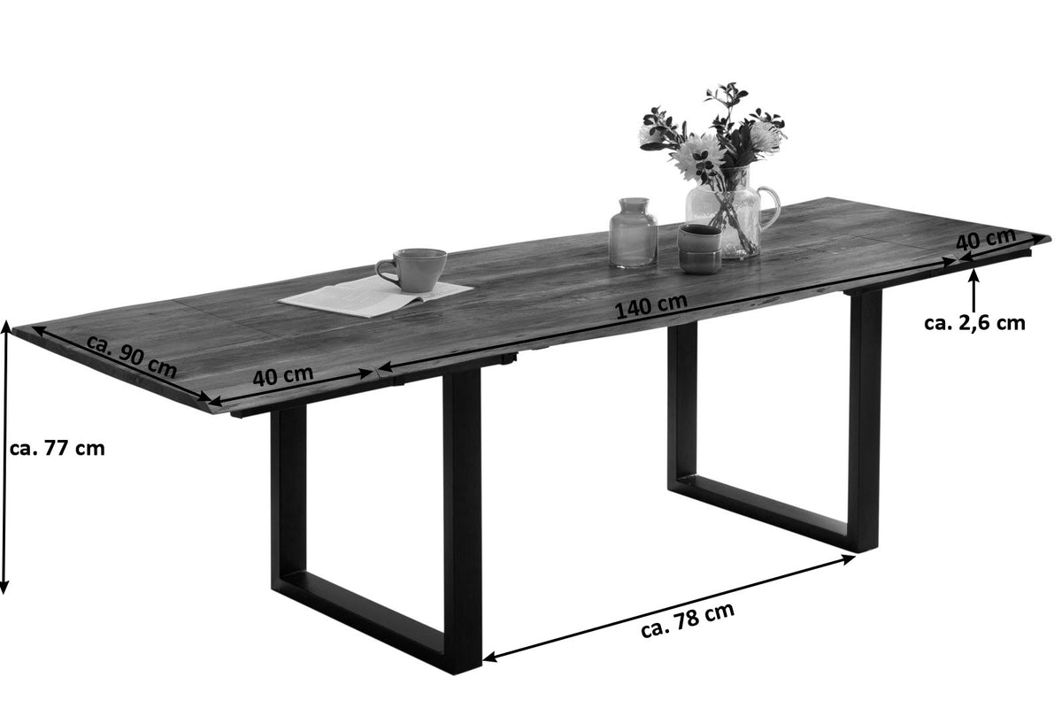 #140(220)x90 #nussbaumfarben #schwarz