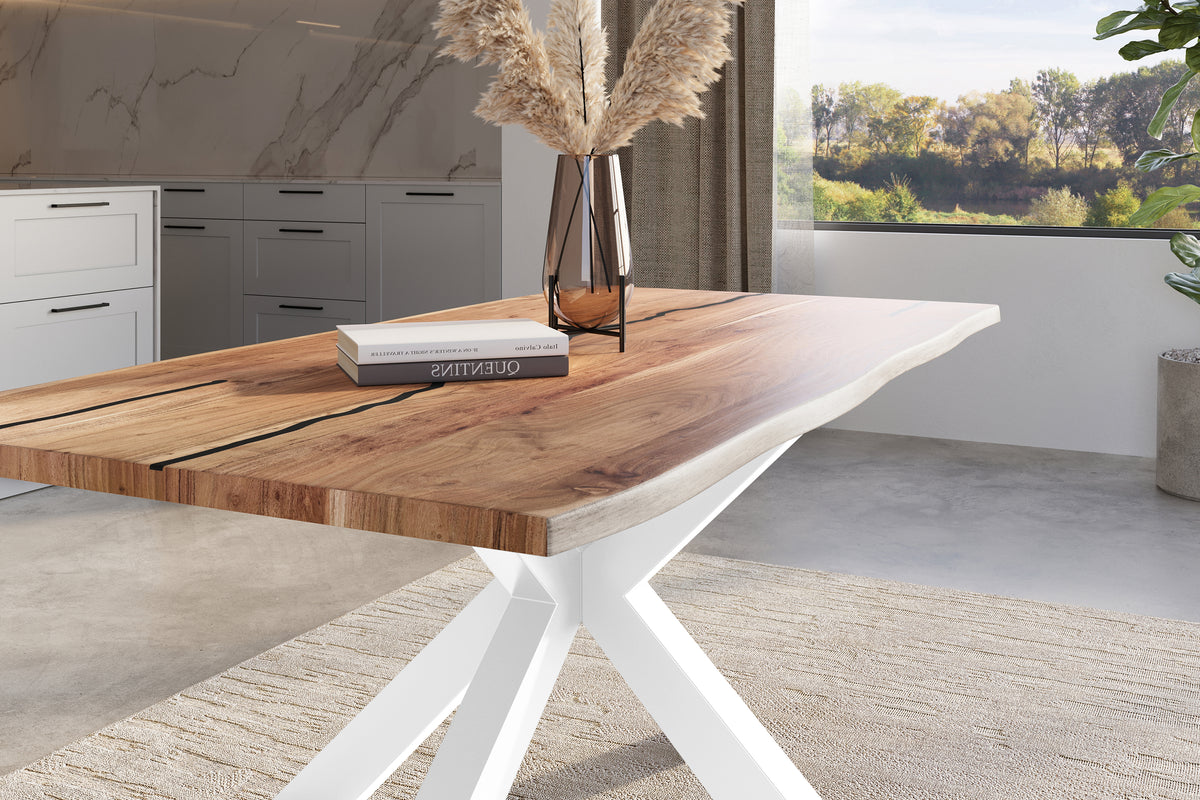 #180x90 #naturfarben #spider-gestellweiß
