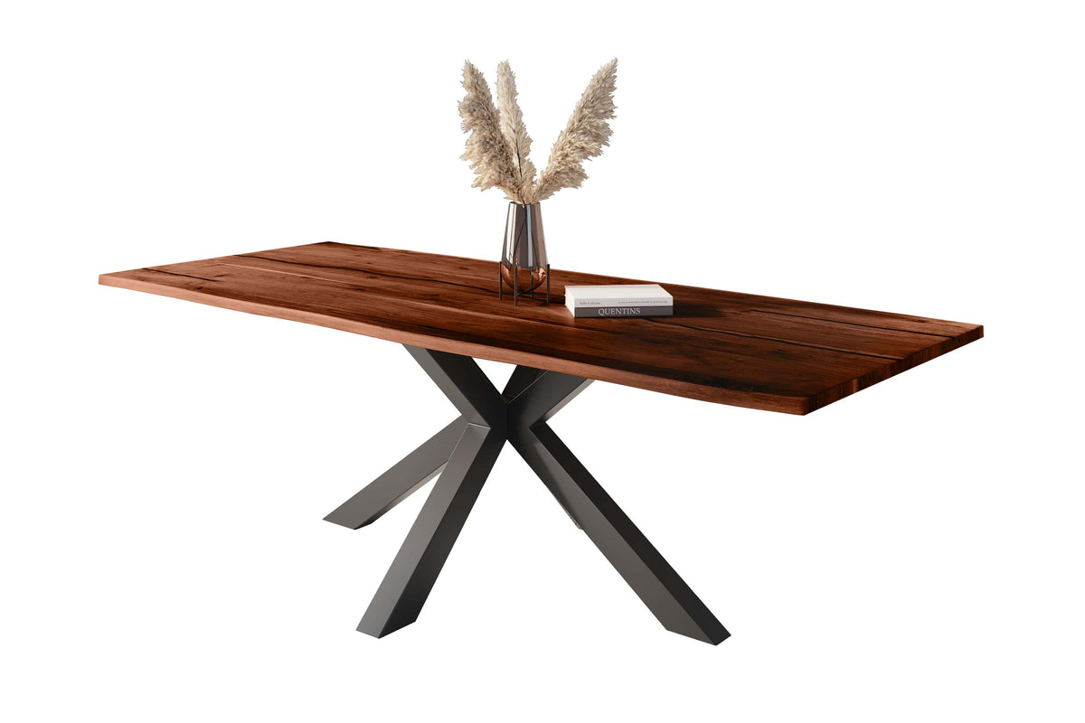 #260x100 #nussbaumfarben #spider-gestellschwarz