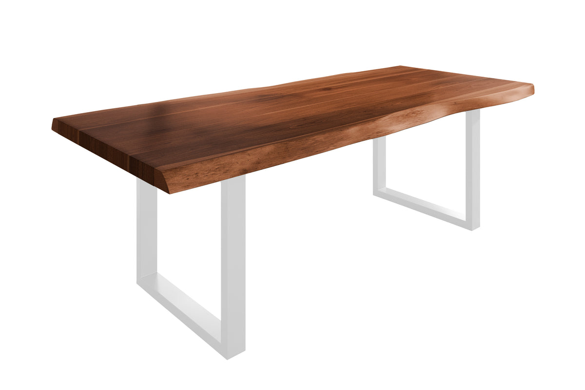 #220x110 #nussbaumfarben #u-gestellweiß