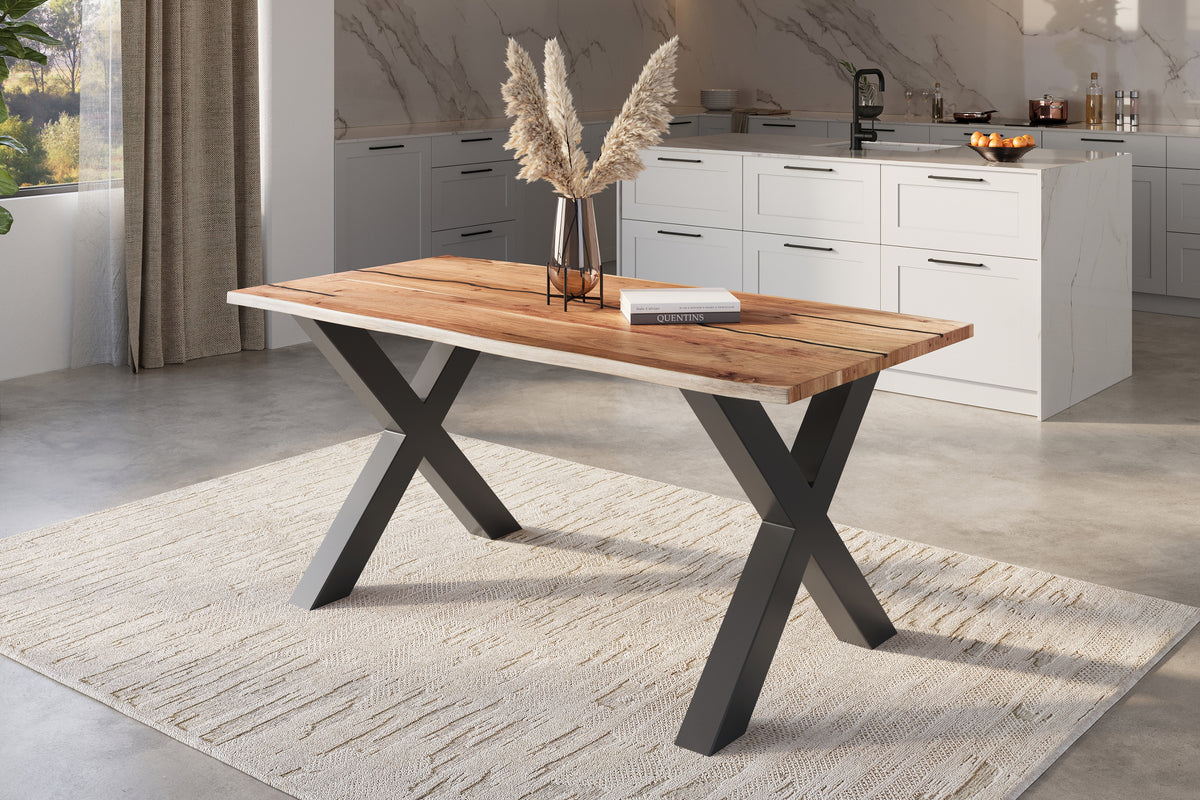 #180x90 #naturfarben #x-gestellschwarz