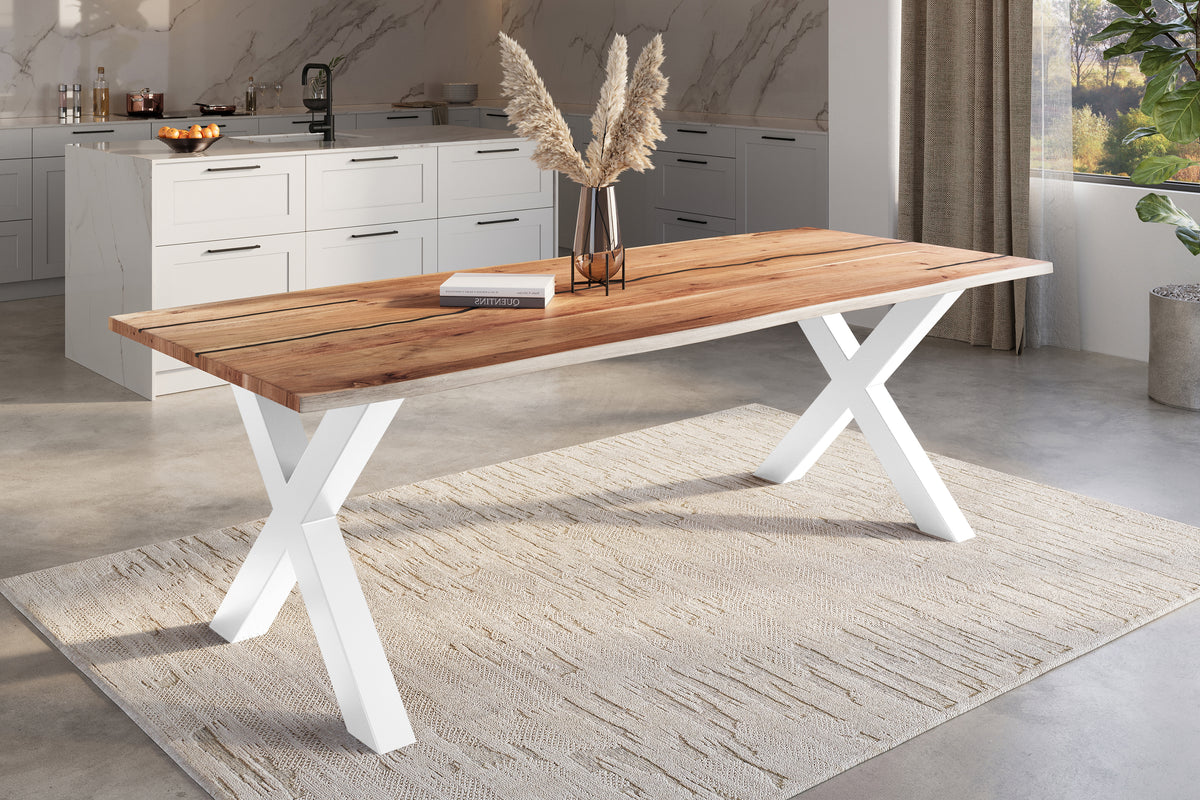 #260x100 #naturfarben #x-gestellweiß