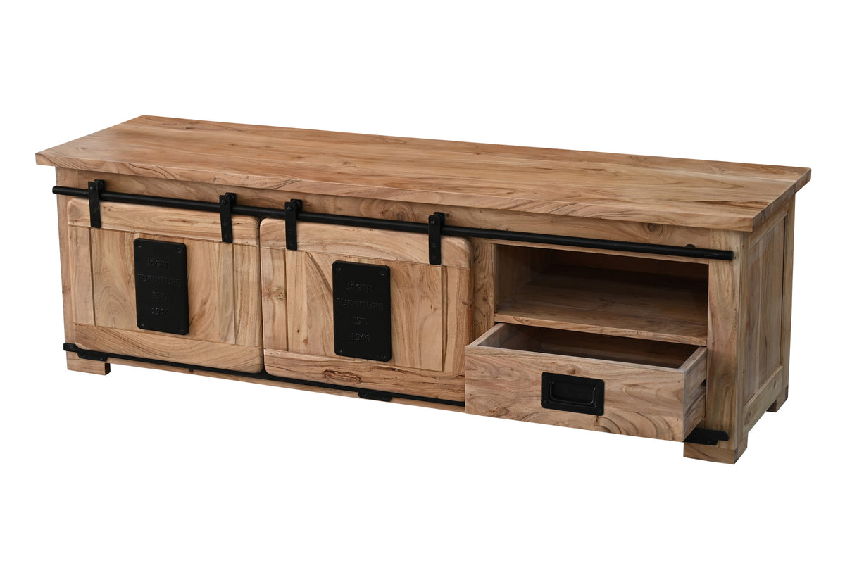 #160x45 #akazienaturfarben #schubfach&3fächer
