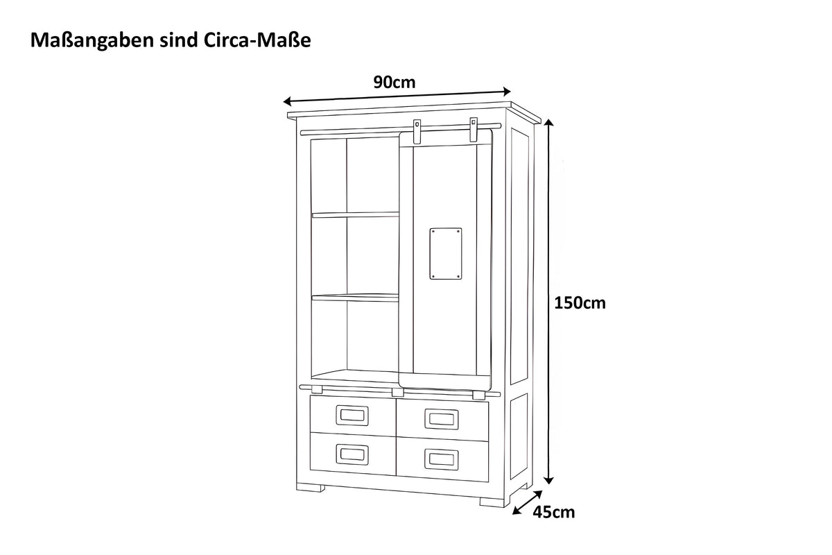 #90x45 #akazienaturfarben #links