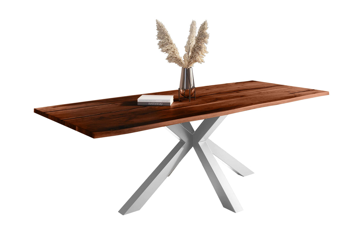 #300x100 #nussbaumfarben #spider-gestellsilber