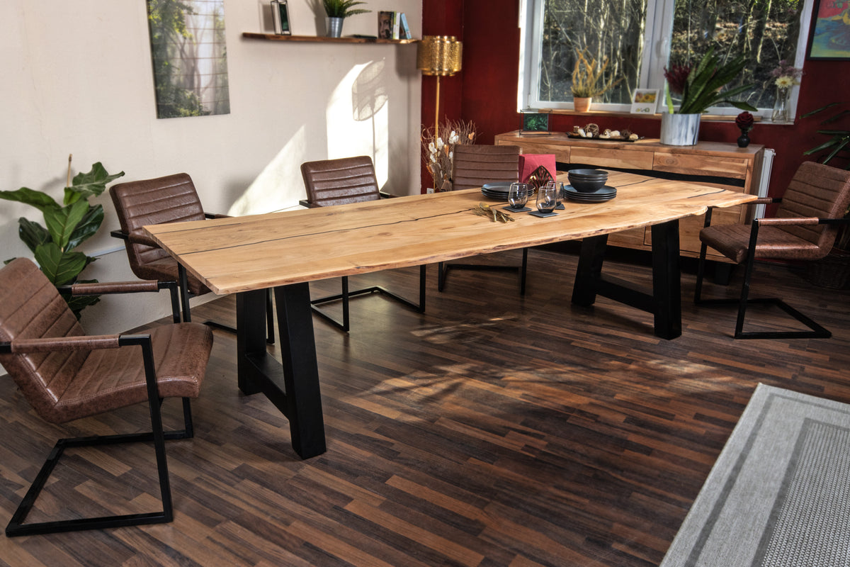 #220x100 #naturfarben #a-gestellschwarz