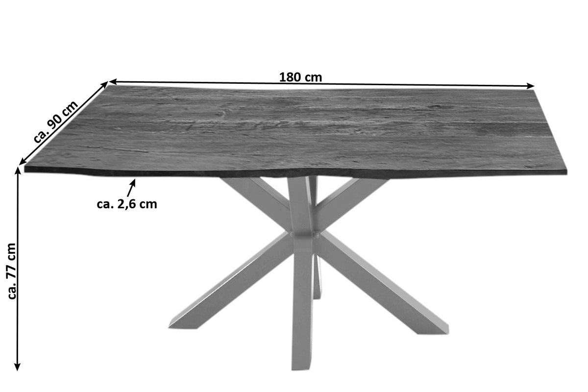 #180x90 #nussbaumfarben #silber