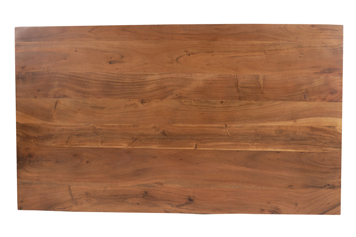 #120x80 #akazienussbaumfarben #u-gestell
