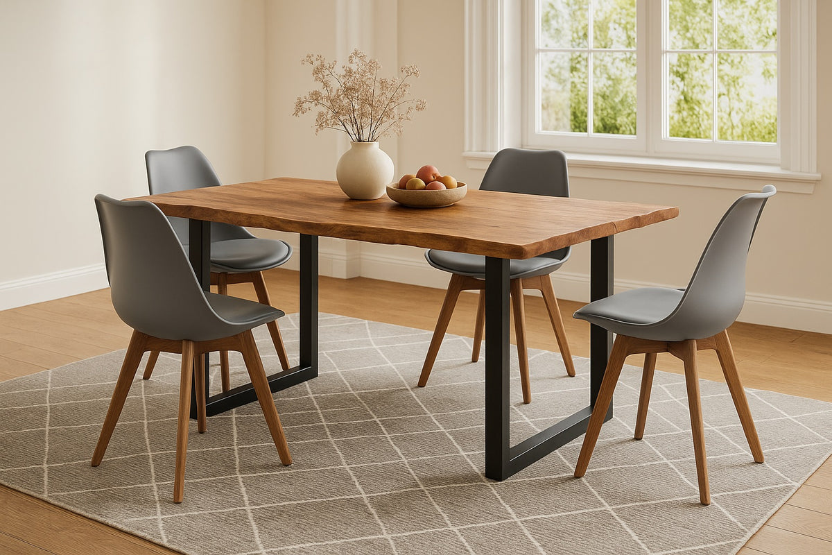 #140x80 #naturfarben #5tlg.grau