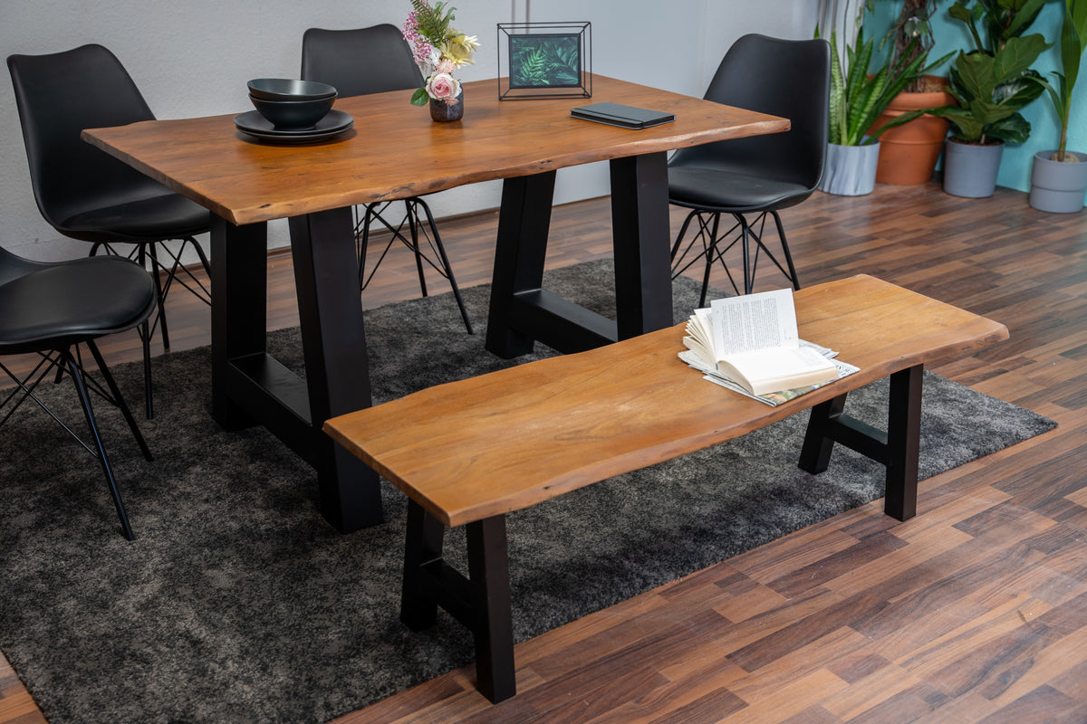 #220x42 #nussbaumfarben #a-gestell