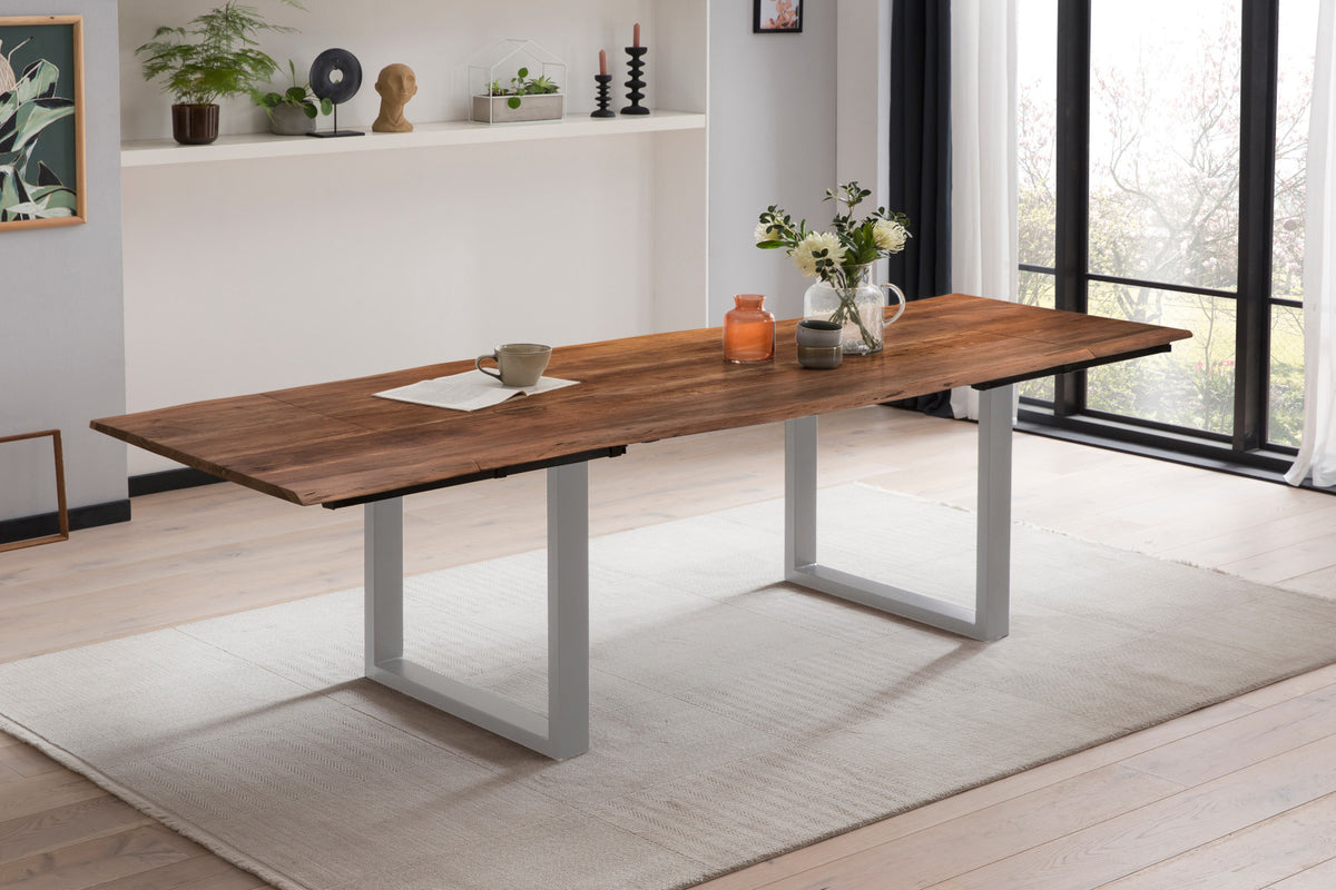 #140(220)x90 #nussbaumfarben #silber