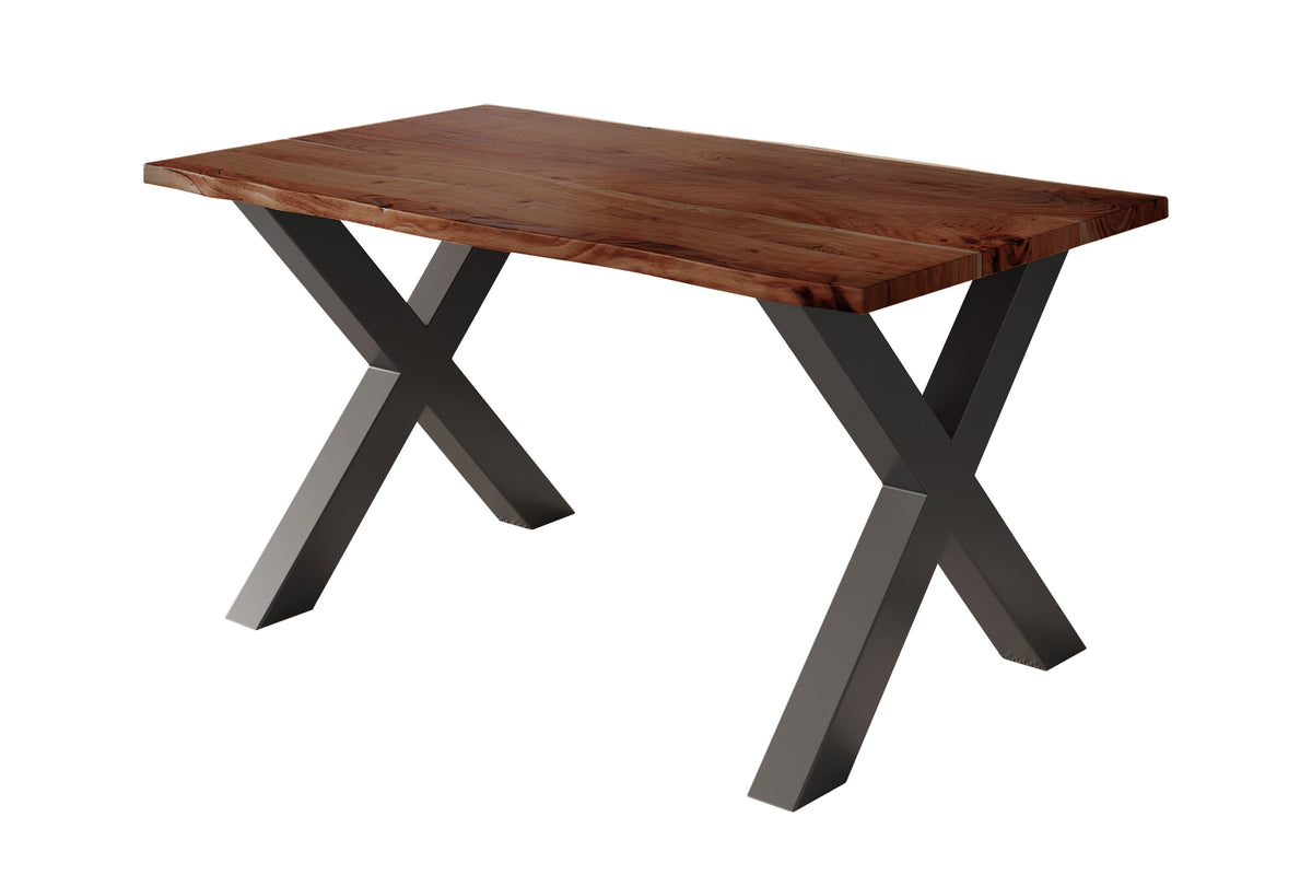 #120x80 #nussbaumfarben #x-gestellschwarz