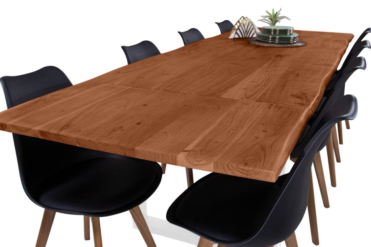 #180x90 #nussbaumfarben #u-gestellweiß