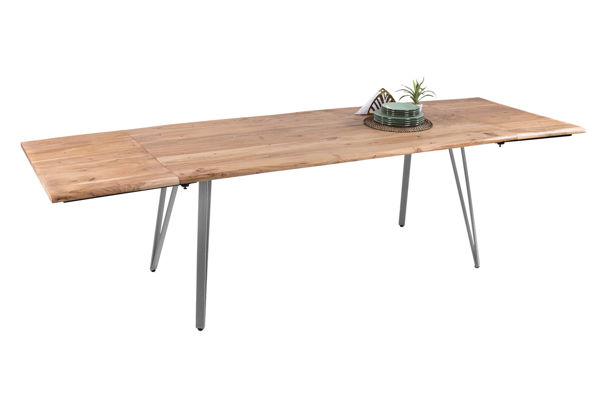#180x90 #naturfarben #vierfuß-gestellsilber