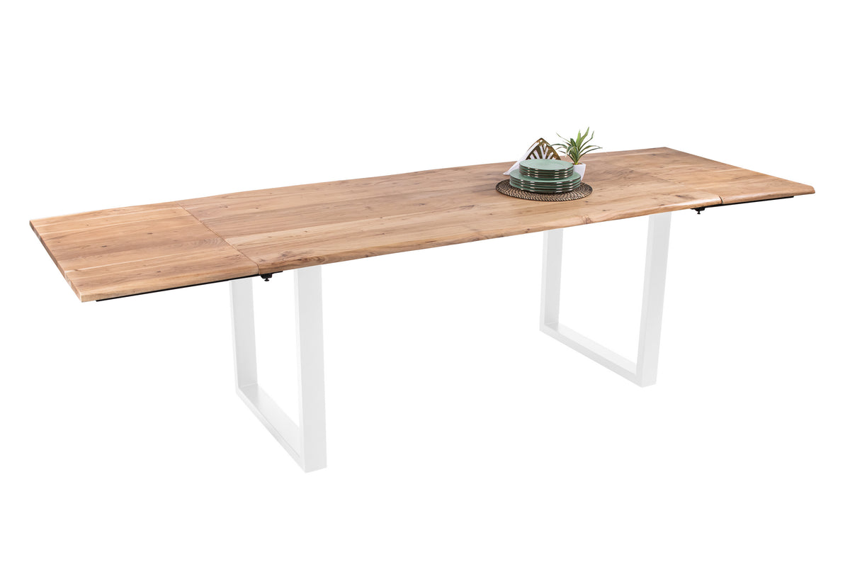 #180x90 #naturfarben #u-gestellweiß