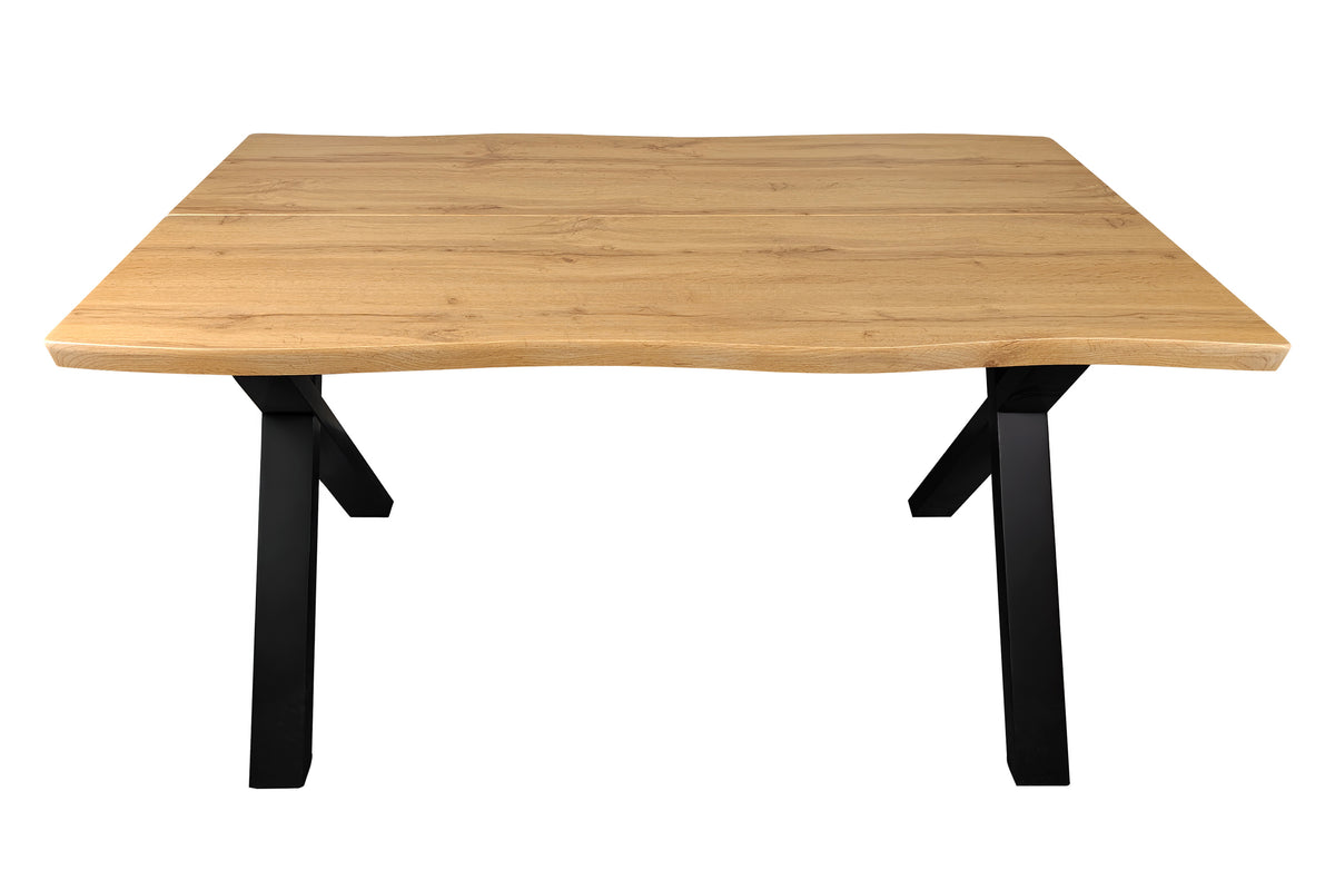 #140x80 #eichefarben #x-gestellschwarz