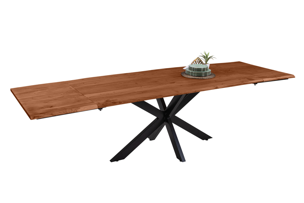 #180x90 #nussbaumfarben #spider-gestellschwarz