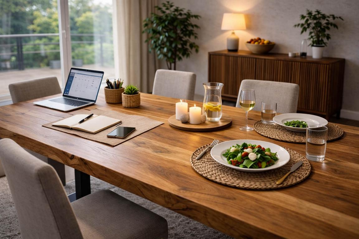 Der Tisch im Alltag: Essen, Arbeiten und Leben an einem Ort