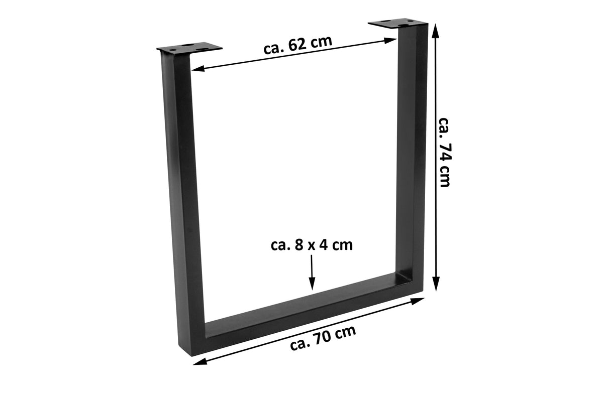 #schwarz #u-gestellschwarz #u-form