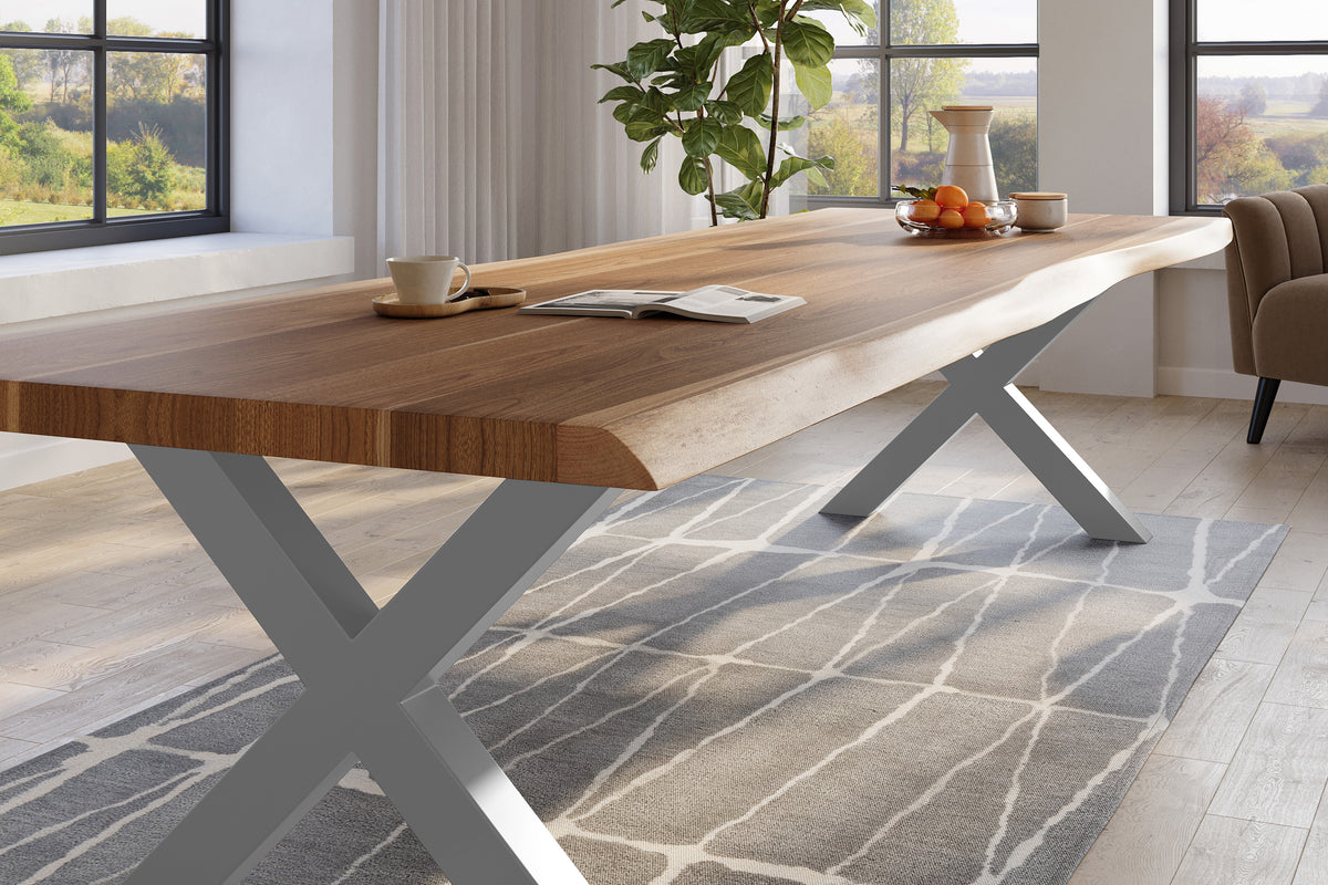 #350x120 #naturfarben #x-gestellsilber