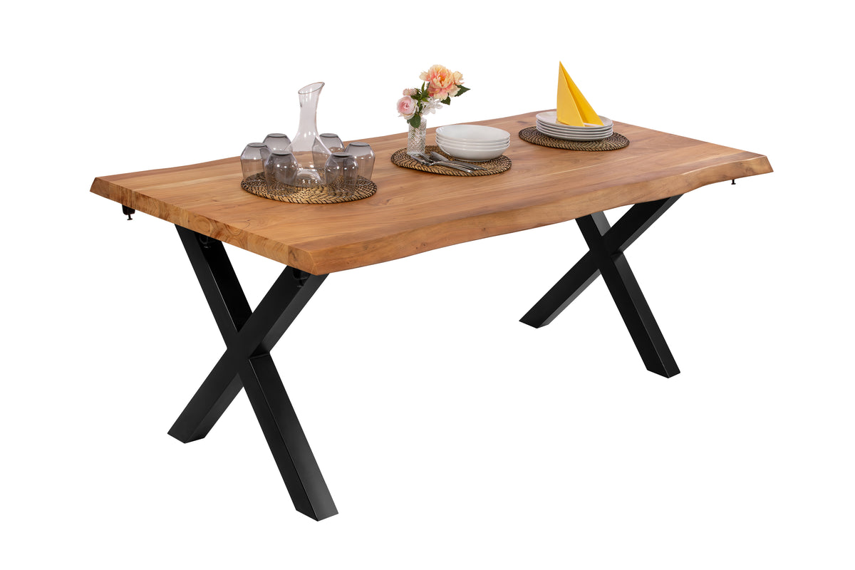 #200(300)x100 #naturfarben #x-gestellschwarz