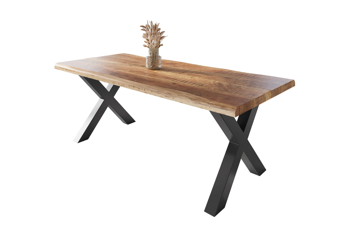 #220x100 #mangonaturfarben #x-gestellschwarz