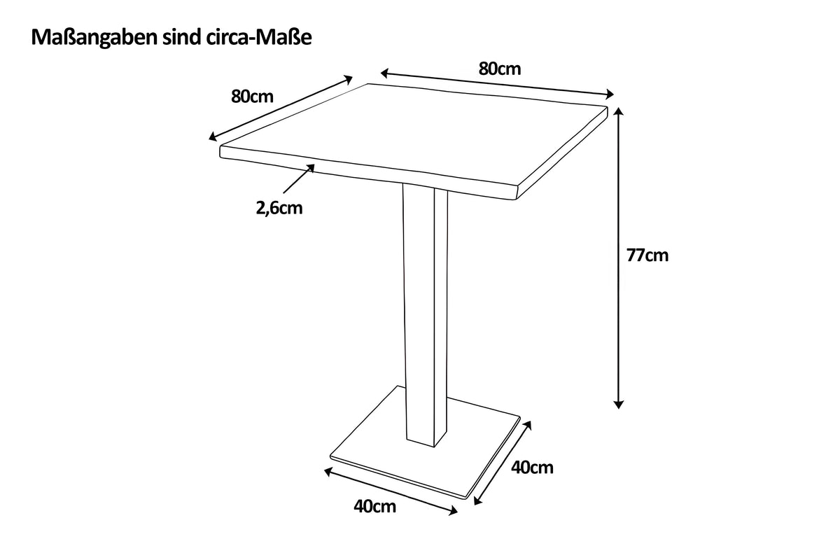 #80x80 #nussbaumfarben #silber