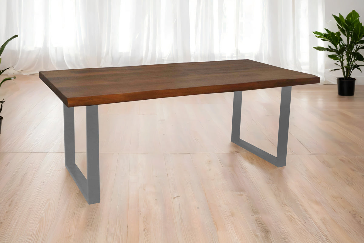 #180x90 #mangohonigfarben #u-gestellsilber