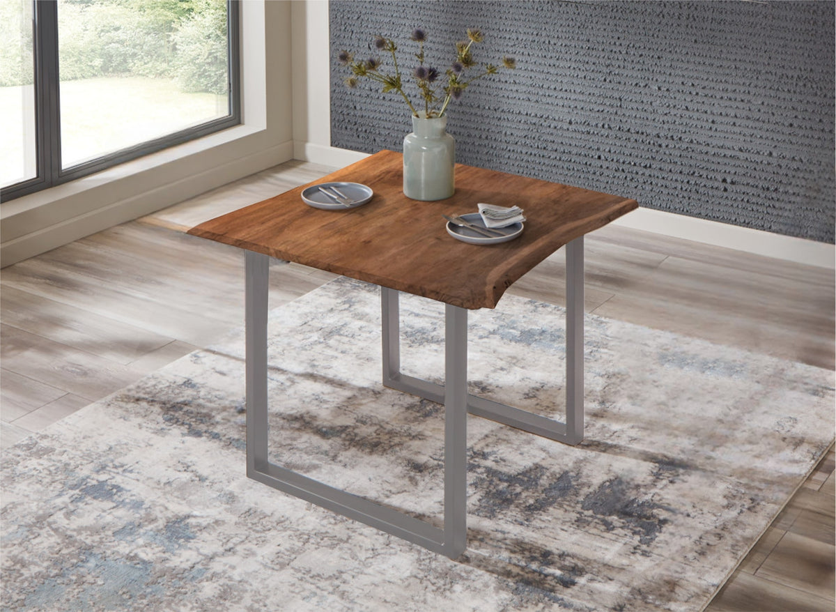 #80x80 #nussbaumfarben #silber