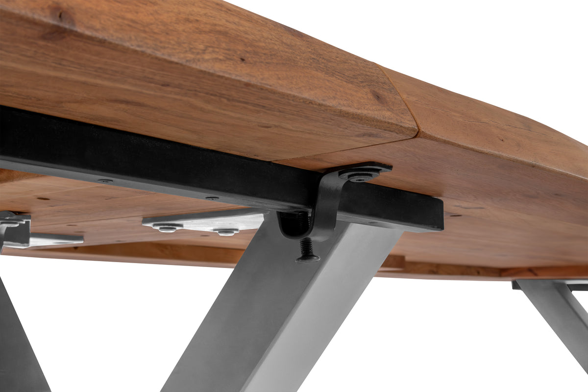 #200(300)x100 #naturfarben #x-gestellsilber