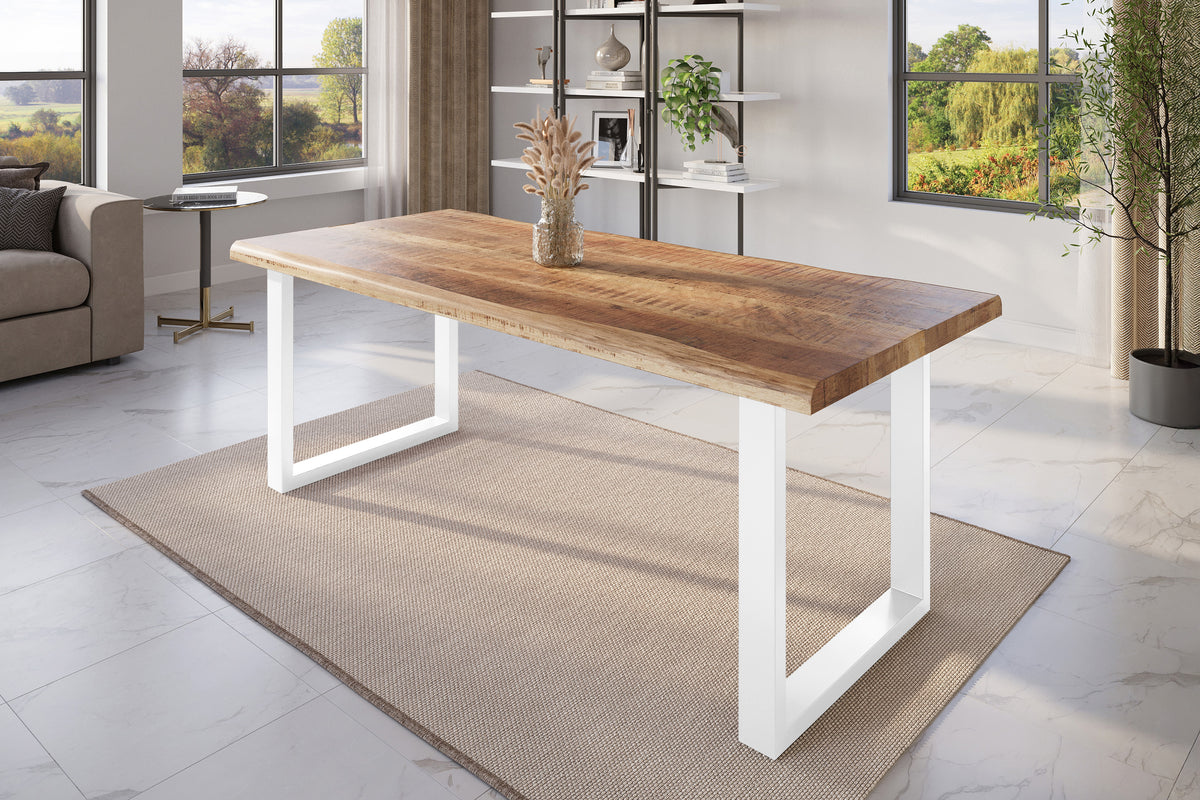 #220x100 #mangoroughfarben #u-gestellweiß