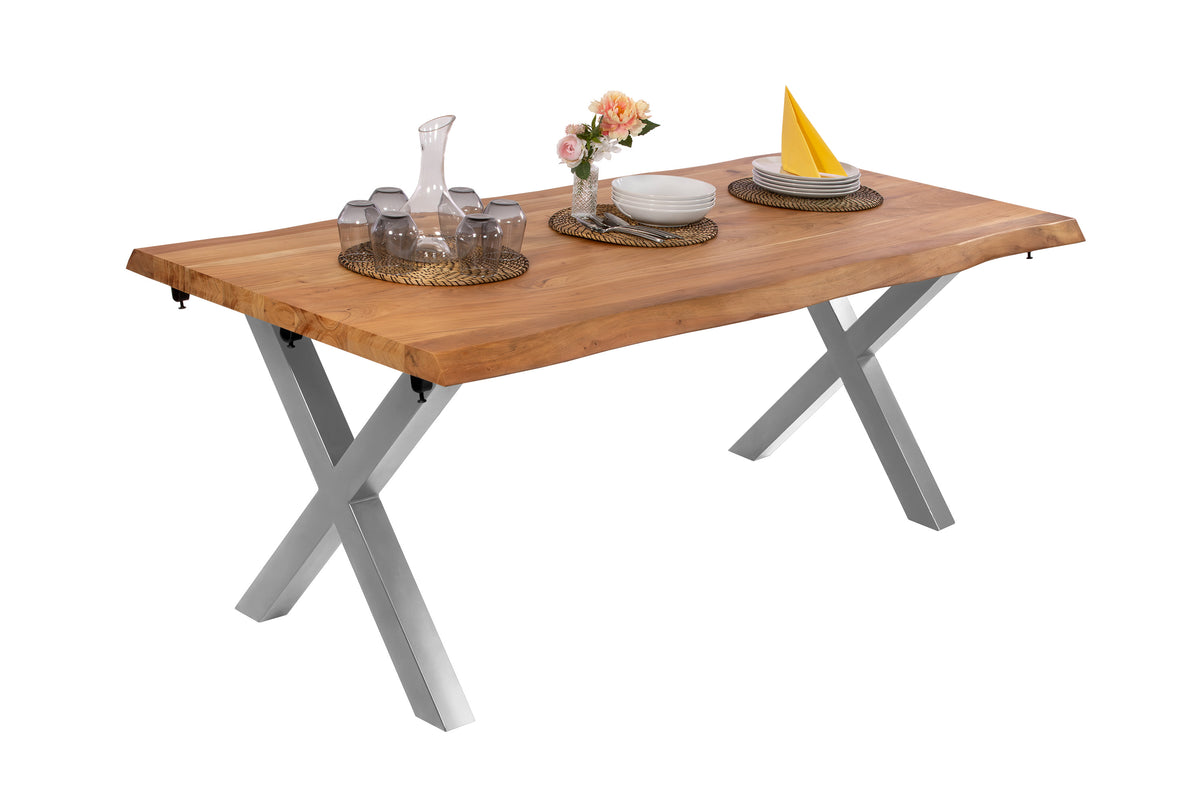 #200(300)x100 #naturfarben #x-gestellsilber
