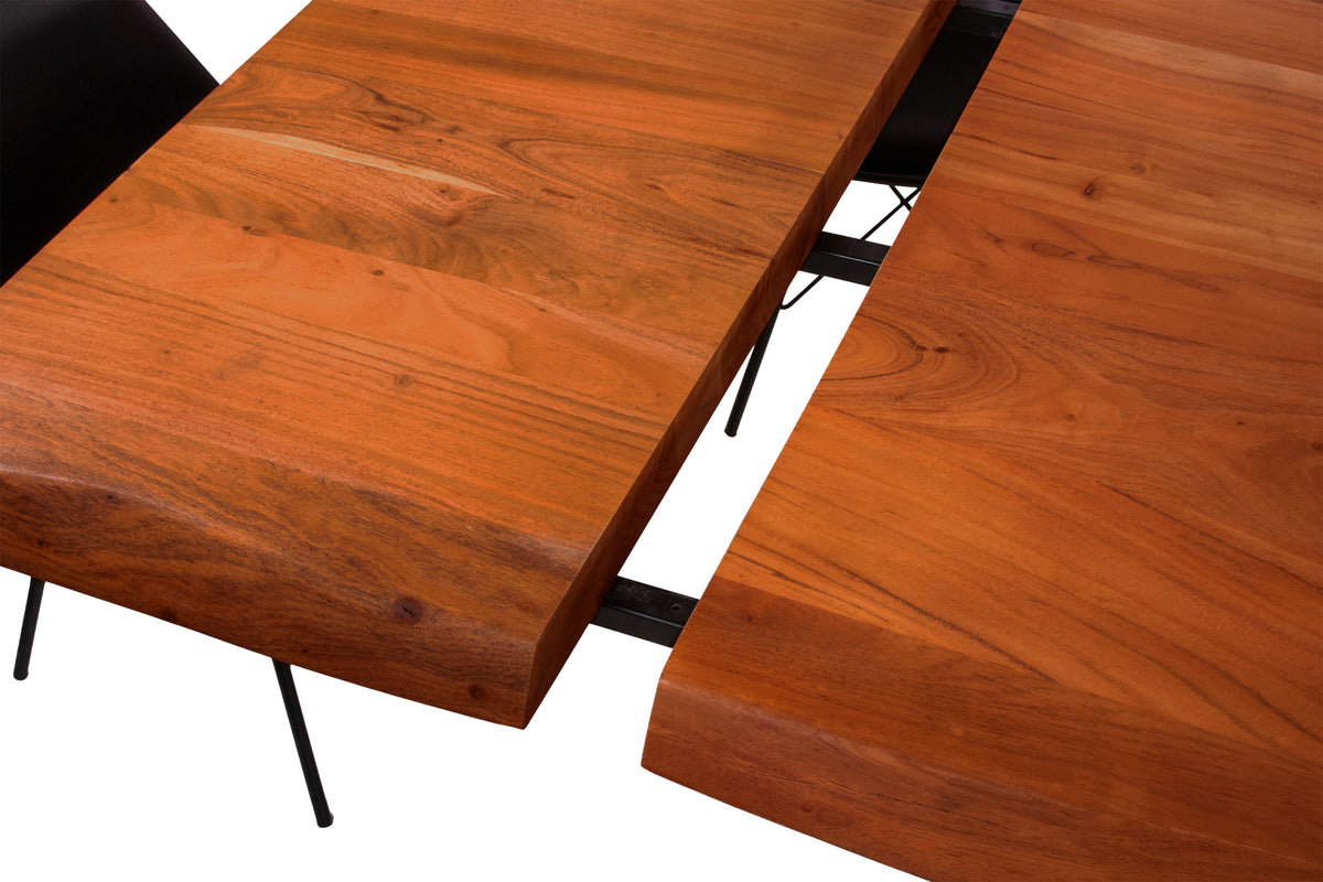 #200(300)x100 #nussbaumfarben #u-gestellschwarz