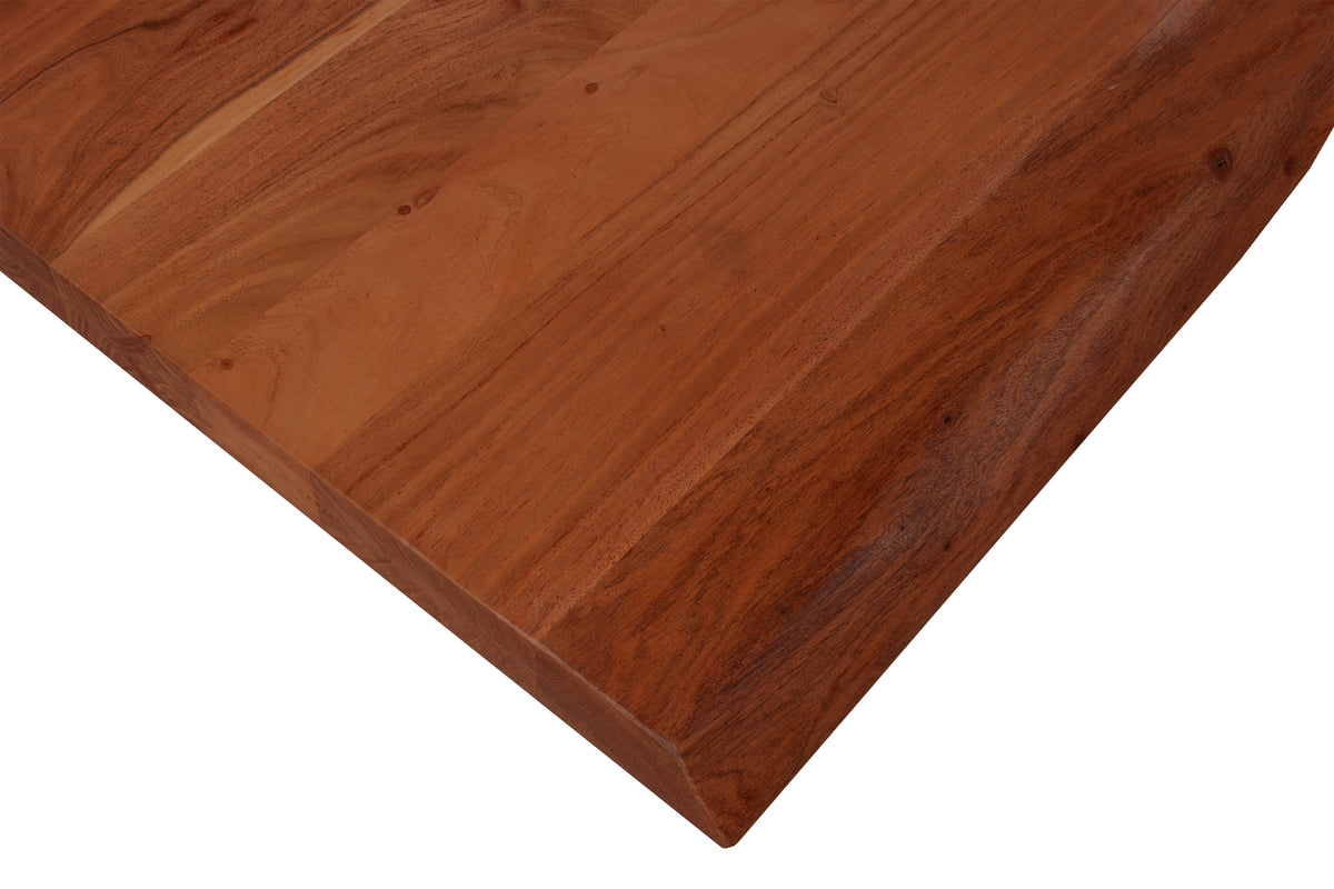 #200(300)x100 #nussbaumfarben #u-gestellsilber