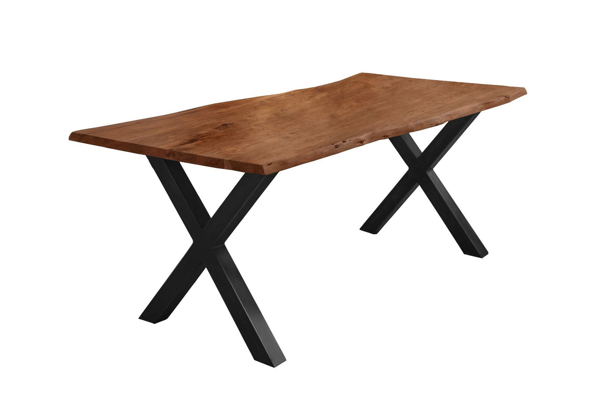 #120x80 #nussbaumfarben #x-gestellschwarz