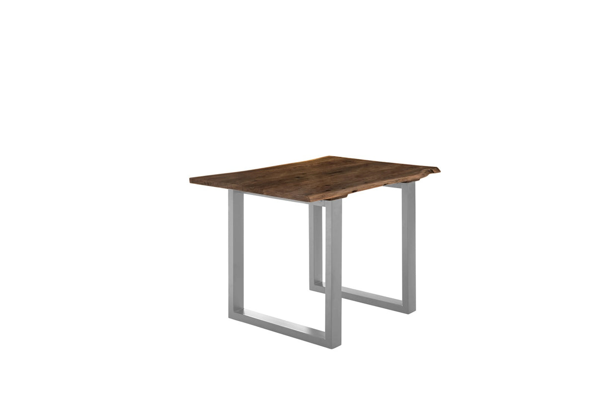 #120x80 #nussbaumfarben #u-gestellsilber