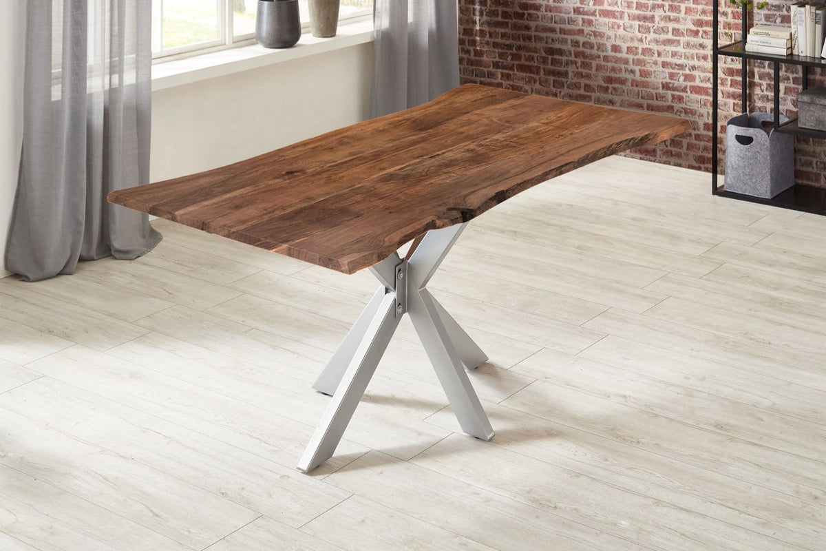 #180x90 #nussbaumfarben #silber