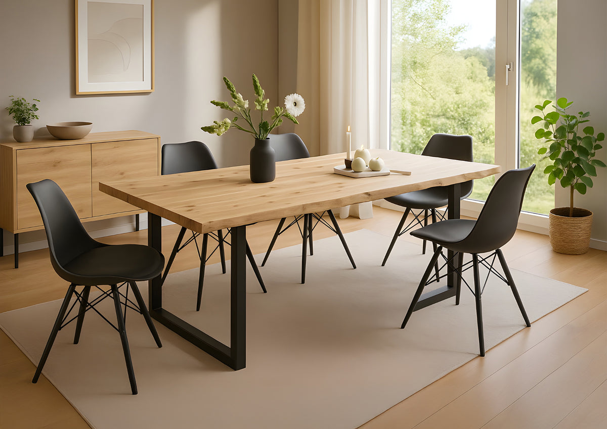 #120x80 #naturfarben #u-gestellschwarz