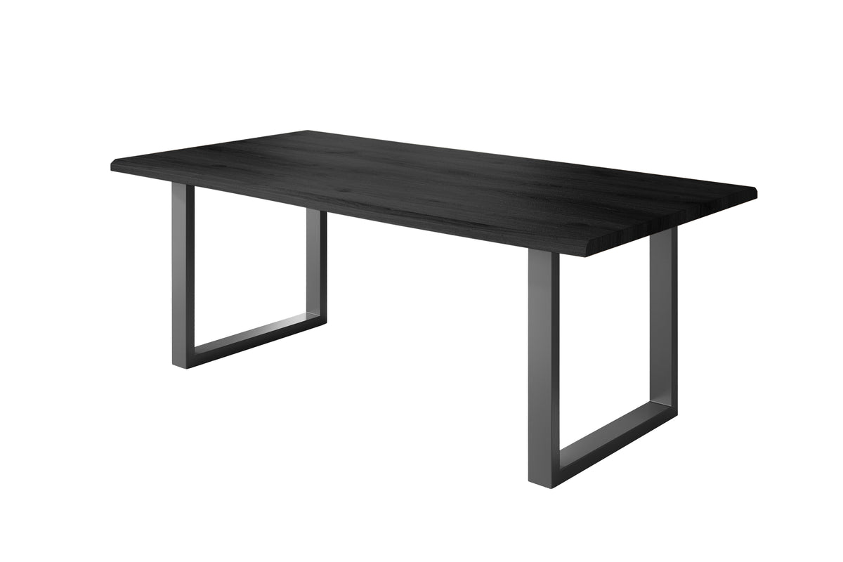 #180x90 #holzgrau-optik #u-gestellschwarz