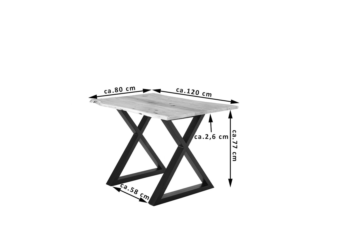 #120x80 #naturfarben #x-gestellschwarz