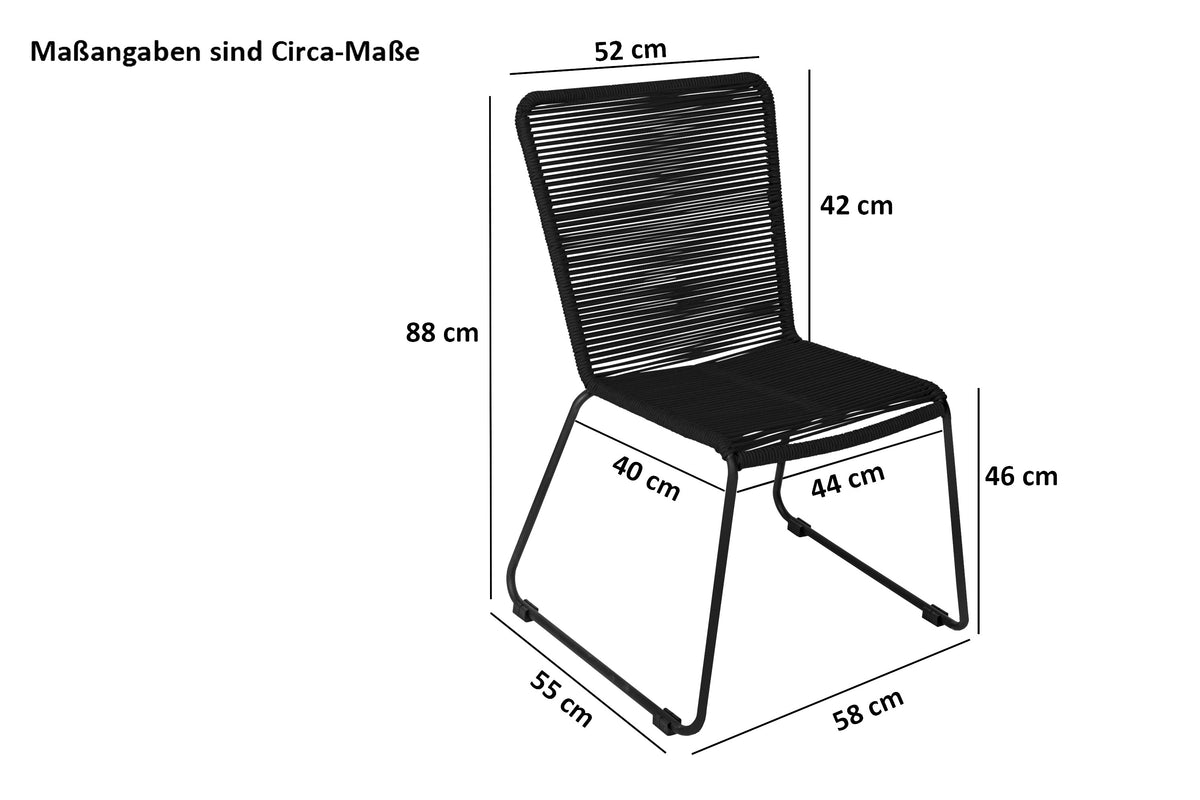 #naturfarben #6stühleschwarz