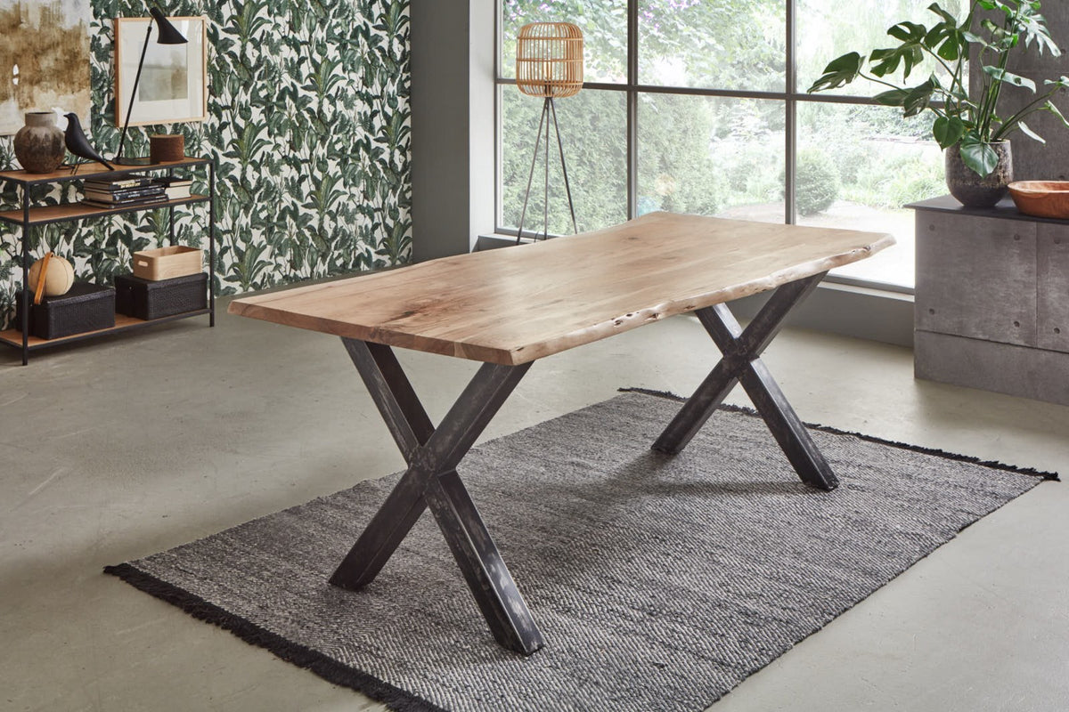 #240x100 #naturfarben #x-gestellvintageschwarz