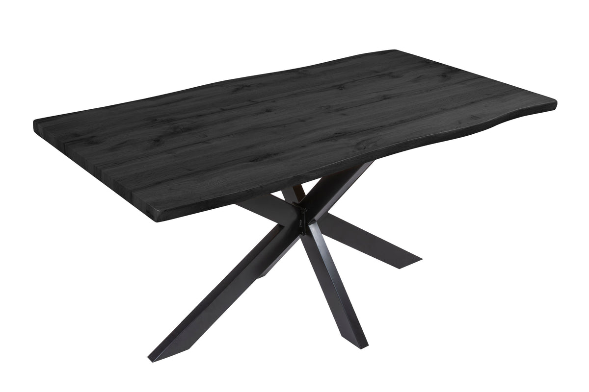 #160x85 #holzgrau-optik #spider-gestellschwarz