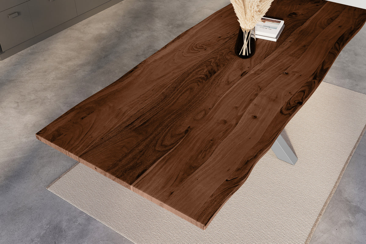 #260x100 #nussbaumfarben #silber
