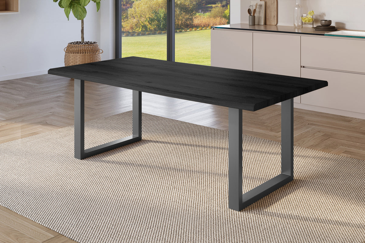 #180x90 #holzgrau-optik #u-gestellschwarz