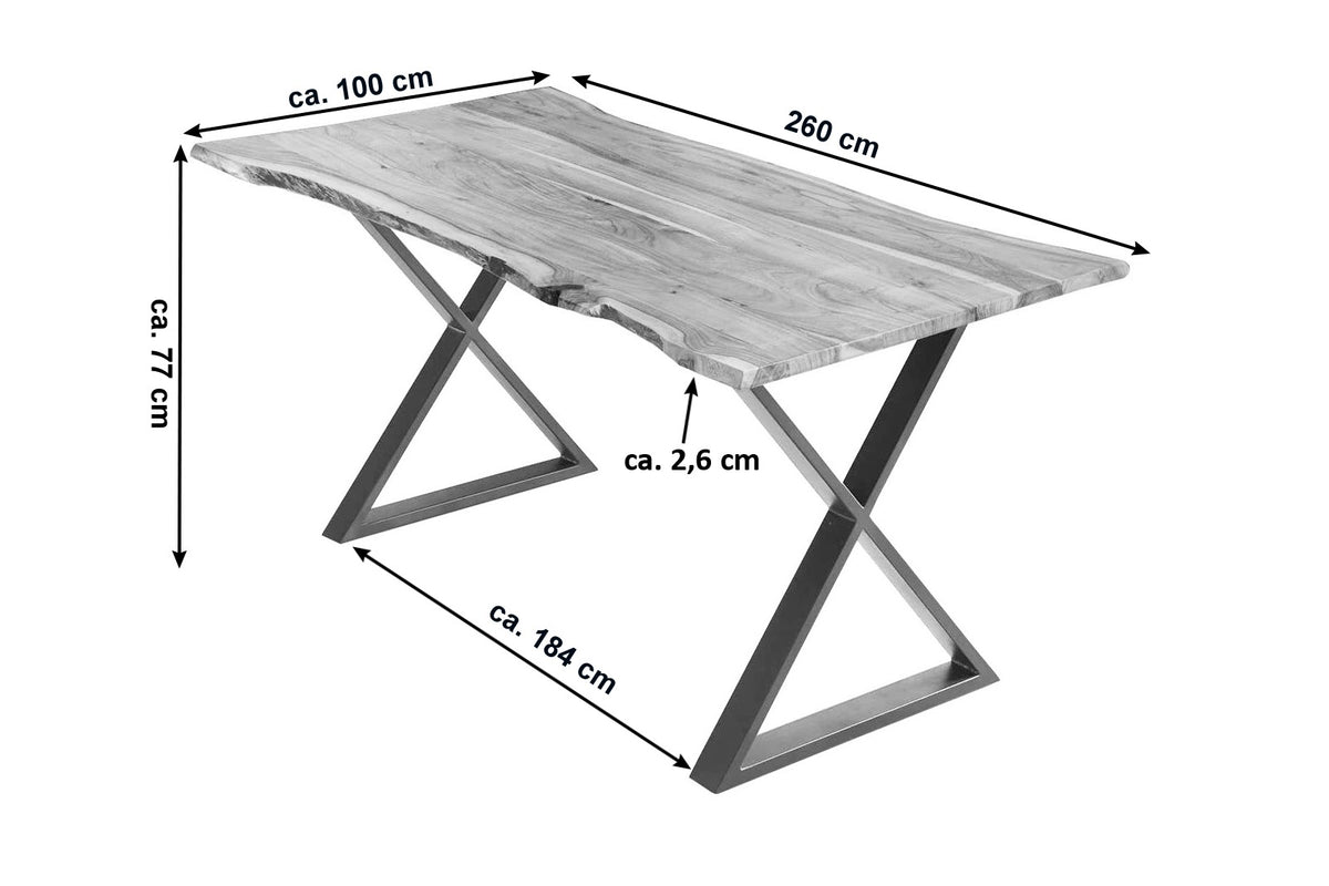 #260x100 #naturfarben #edelstahl