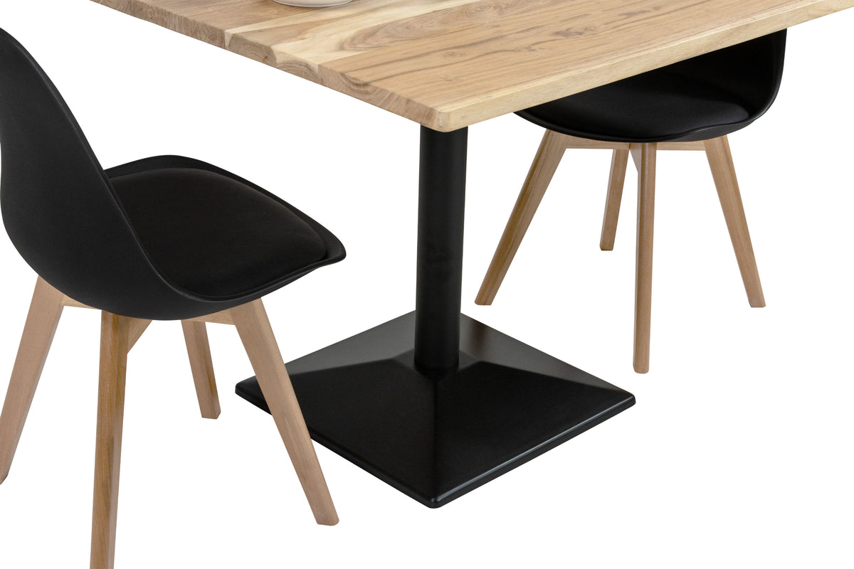 #80x80 #säulen-gestelleckigschwarz