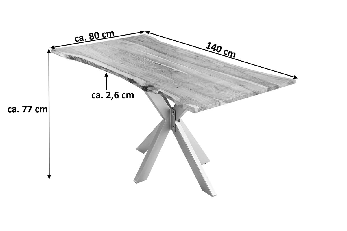 #140x80 #naturfarben #silber