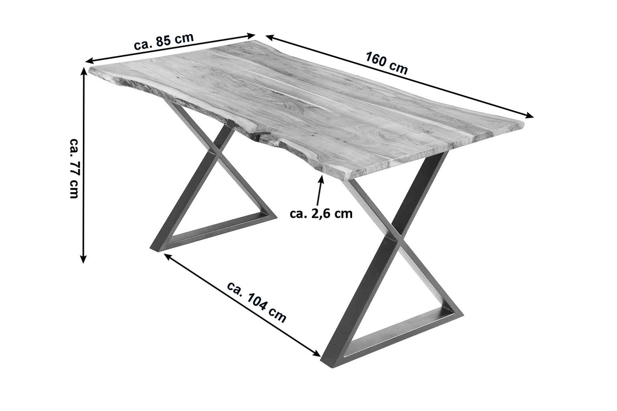 #160x85 #naturfarben #edelstahl