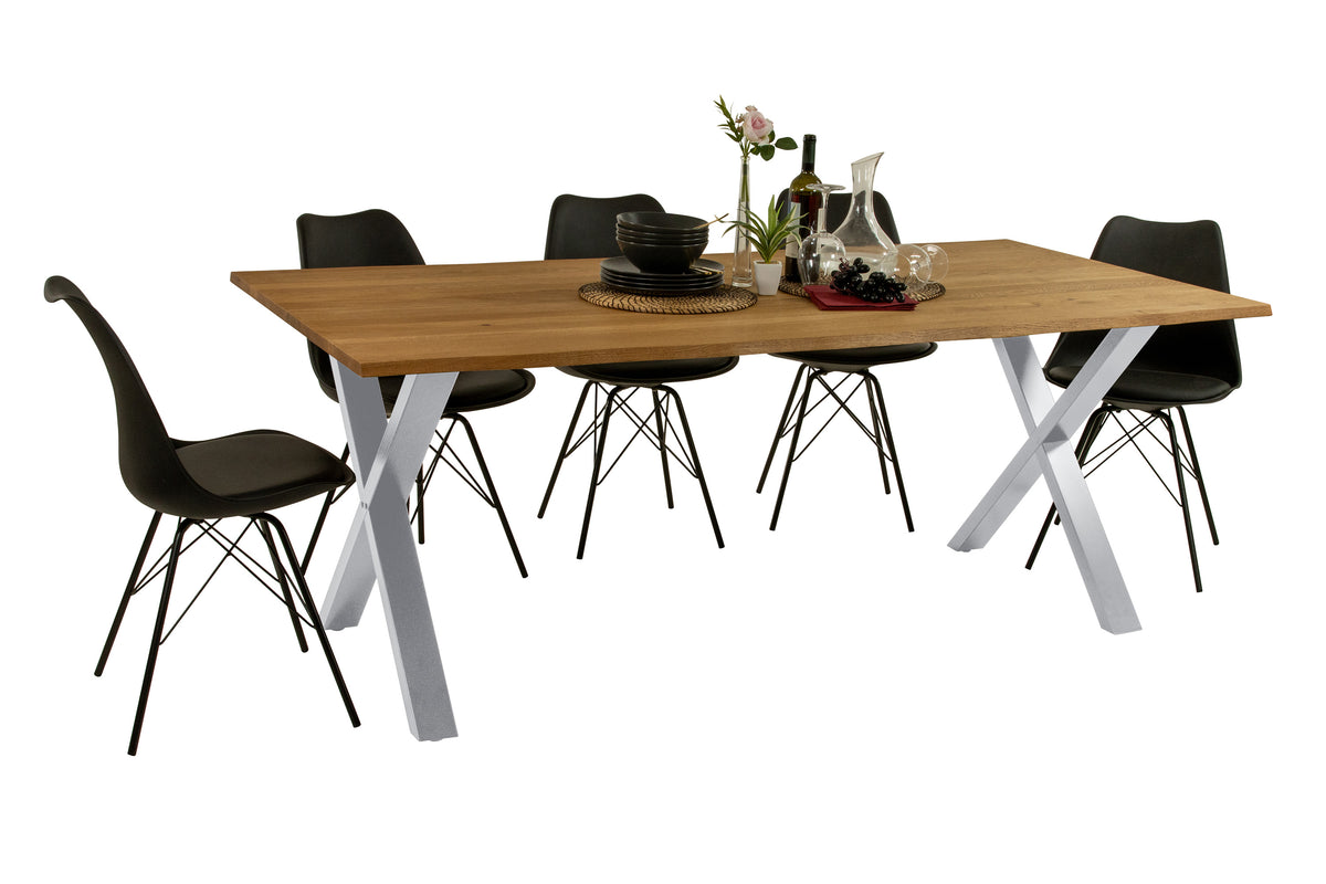 #140x80 #x-gestellsilber